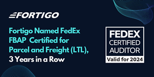 Fortigo Named FedEx FBAP Certified Anouncement